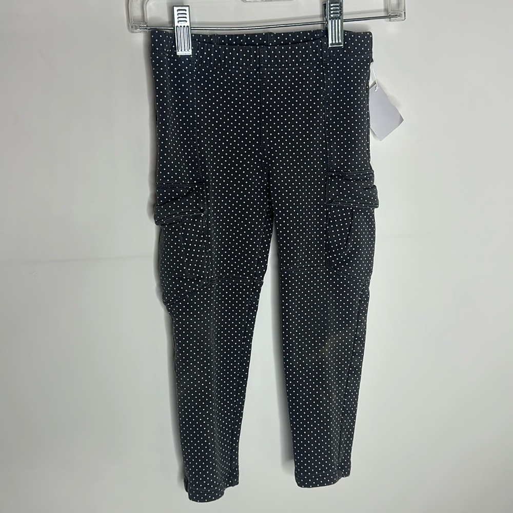 Tea Cargo leggings polka dots size 5 EUC